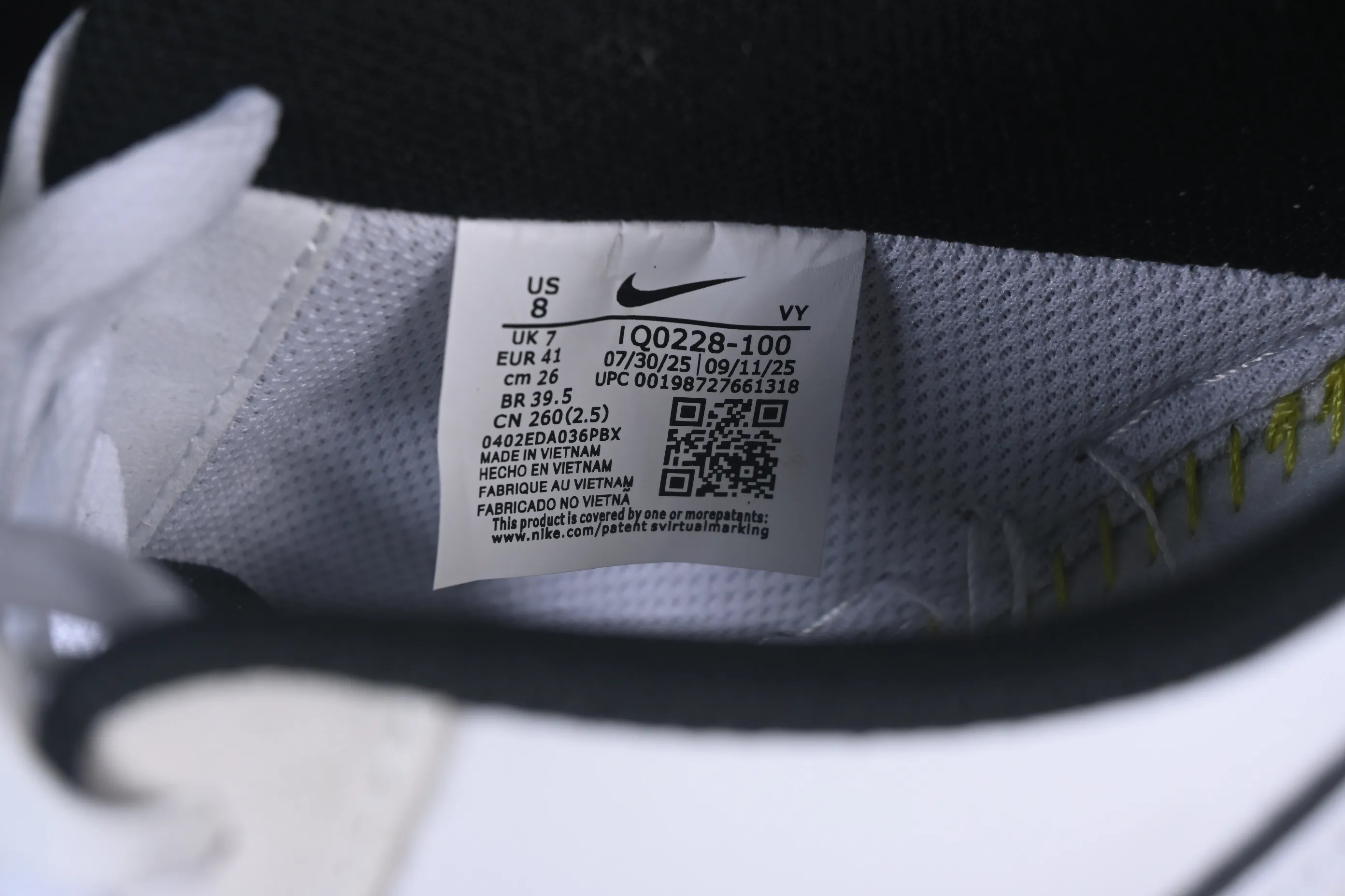 All categories Nk Air Force 1 Air Force series Nk Air Force 1 Low Air Force low-top Nike Air Force 1'07 Low Air Force 1 low-top casual sneakers IQ0228-100